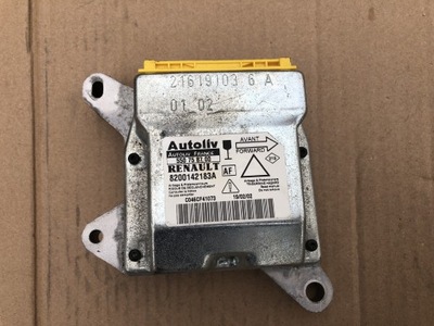 Датчик модуль подушка безпеки renault laguna ii 8200142183a фото №1