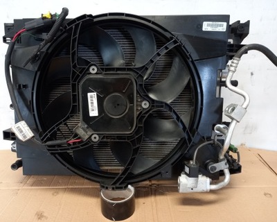 Комплект радиатор renault zoe демонтаж 214104950r 921007736r 214819480r фото №1