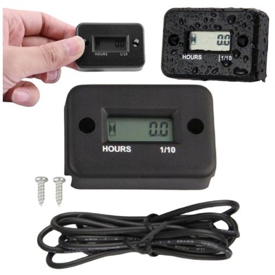 MOTOR HOUR METER RUNNING TIME 12/24 V MOTOR