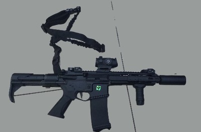 Karabin szturmowy AEG Modify XtremeDuty AR-15 PDW+Pistolet Vorsk Hi-cpaa5.1