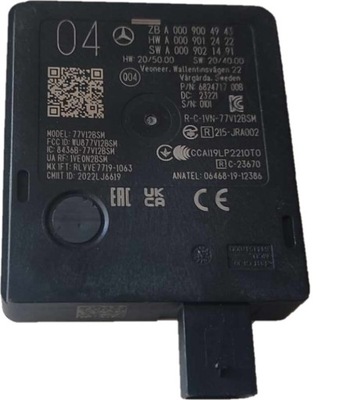 Новый радар distronic mercedes benz оригинальный номер a0009004943 фото №1