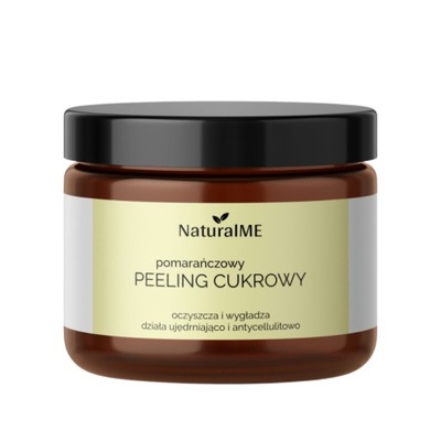 Pomarańczowy peeling cukrowy 200 ml NaturalME