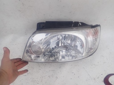 Hyundai matrix 01- лампа ліва перед передня фото №1