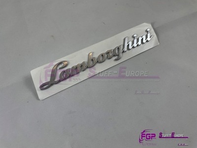 EMBLEM LOGO INSCIPTION REAR LAMBORGHINI GALLARDO  