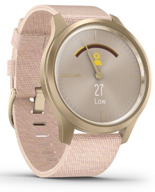 Smartwatch Garmin Vivomove Style różowo-złoty