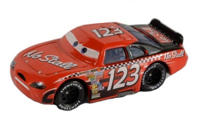 MATTEL CARS AUTA TOD SZOKER MARKUS NO.123 TOD MARCUS NOSTALL 1:55 z PL