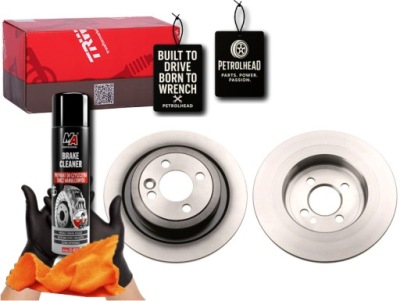 DISQUES FREIN 2PCS ARRIÈRE MINI R56 R57 R58 R59 CLUBM #PETROLHEAD PRO+ KIT2 