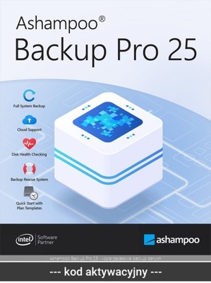Ashampoo Backup Pro 25 - kopia zapasowa, backup danych