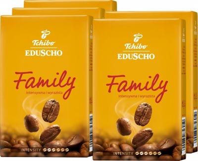 Tchibo Family kawa mielona 250g x5