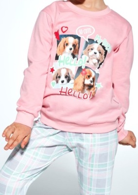 Cornette Piżama dziewczęca 'MY DOGGY' 98/104