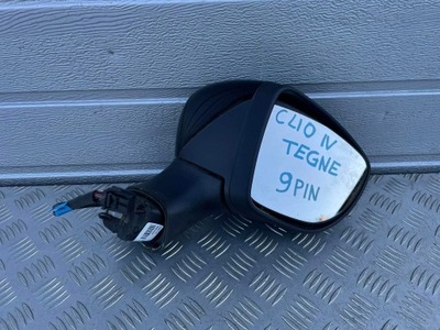 Renault clio iv зеркало правое tegne 9pin eu. фото №1