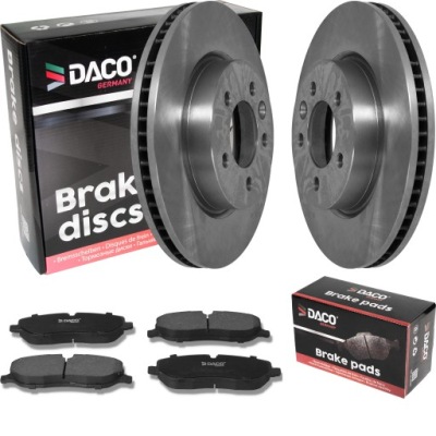 Гальмівні диски i гальмівні колодки land rover discovery iii iv перед фото №1