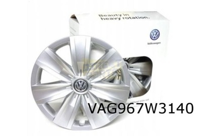 КОМПЛЕКТ KOŁPAKÓW VOLKSWAGEN (4X) 16 ДЮЙМІВ ОРИГІНАЛЬНІ! 2GA071456