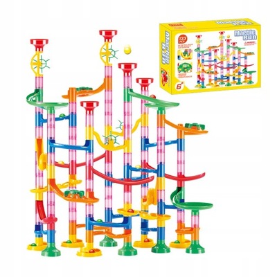 MARBLE RUN GIGANT TOR DLA KULEK WYŚCIG 133EL