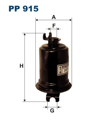 FILTRO COMBUSTIBLES FILTRON FIL PP915  