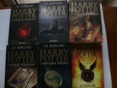 J.K.Rowling Harry Potter Zestaw ksiazek