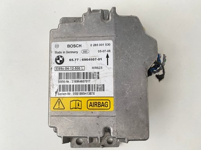 Датчик модуль подушка безопасности bmw оригинальный номер 6964607-01 фото №1