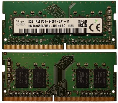 8GB Hynix 2400MHz 1,2V HMA81GS6AFR8N-UH