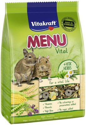 Vitakraft Menu Vital karma dla koszatniczki 650g