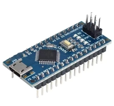 Arduino Nano V3.0 ATMEGA328 CH340 Micro-USB zlutowany