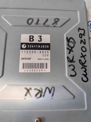 Subaru impreza ii gd бортовой компьютер модуль блок управления 22611aj830 фото №1