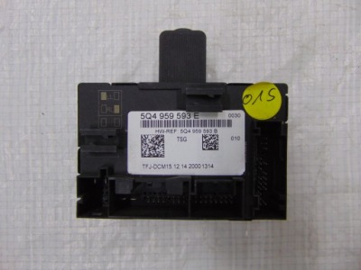 Vw skoda audi модуль дверь левый перед 5q4959593e фото №1