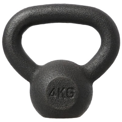 Kettlebell żeliwny HMS 4 kg