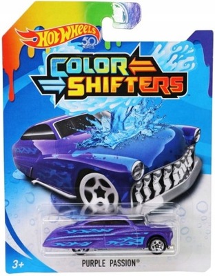 Hot Wheels BHR52 Color Shifters Purple Passion