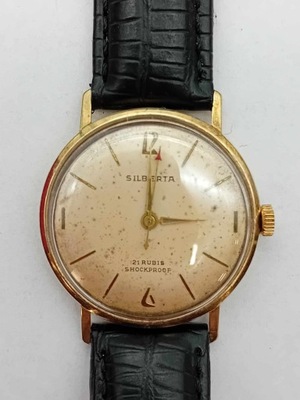 Silberta zegarek szwajcarski Złoty dekiel