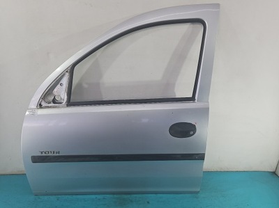 Дверь перед левая opel combo c серебристый фото №1