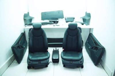 Сидіння сидіння оббивка середина бардачок колір 502 blue kpl mercedes sl r230 фото №1