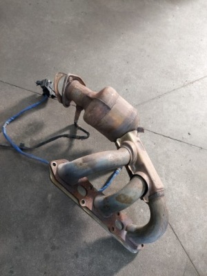 Катализатор коллектор porsche boxster 987 правый фото №1