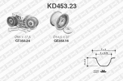 КОМПЛЕКТНЫЙ ГРМ SNR KD453.23 KD45323