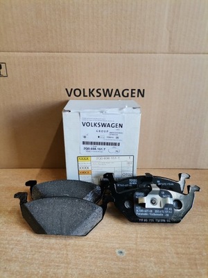 KLOCKI HAMULCOWE PRZEDNIE NOWE OE 2Q0698151T VW