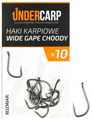 Haki Karpiowe Undercarp Wide Gape Choddy 4