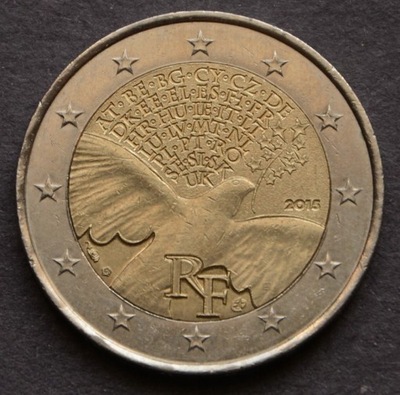 Francja - 2 euro 2015