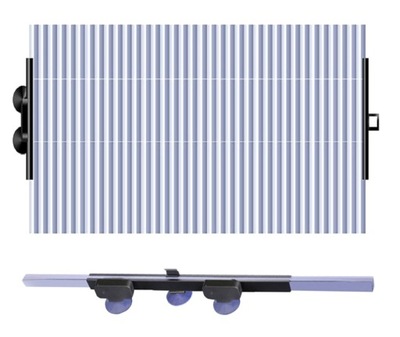 АВТОМОБИЛЬНАЯ ШТОРКА ЗАЩИТА СКЛАДНАЯ ЖАЛЮЗИ СОЛНЦЕЗАЩИТНЫЙ UV ПРИСОСКА