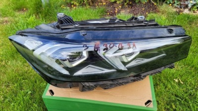 Лампа правая перед передняя bmw 3 g20 g21 lift фара правый full led bmw фото №1