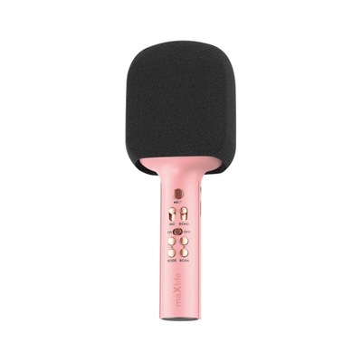 Karaoke Mikrofon z głośnikiem Bluetooth Maxlife MXBM-600 różowy