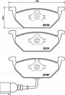 BREMBO 09.9167.11 ДИСК ТОРМОЗНОЙ