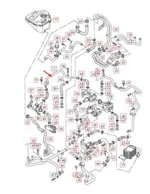 Vag оригінал 059121064c audi q7 2007 - 2015 touareg 2007 - фото №1