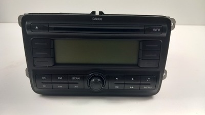 Skoda roomster радио cd dance 5j0035161 фото №1