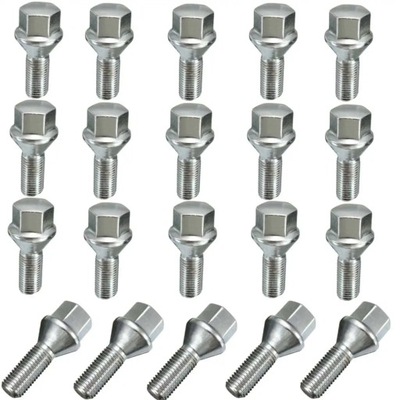 8/10/16/20PCS 26MM LENGTH WHEEL BOLTS M12X1.5 PARA BMW 3 SERIES E21 E~22338  