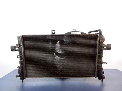 Opel astra h 1.6 радіатор wody комплект вентилятор фото №1