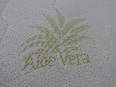 Pokrowiec na materac Aloe Vera pikowany 180x200