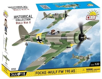 COBI Kolekcja historyczna Focke-Wulf 190 A5, 5722