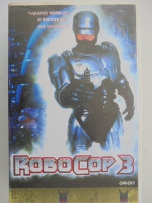 Robocop 3 kaseta VHS