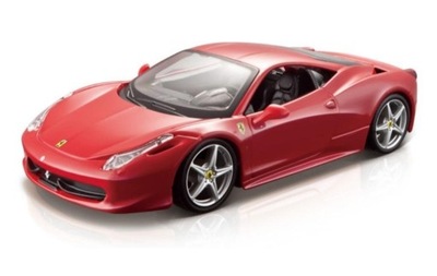 FERRARI 458 ITALIA RED 1:24 BBURAGO, BBURAGO