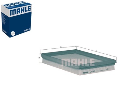 Фильтр воздуха [mahle] фото №1