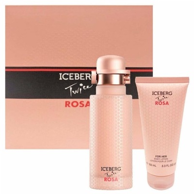 Iceberg Twice Rosa zestaw EDT 125ml + Balsam 100ml